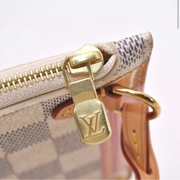 Authentic Louis Vuitton NEW limited Ed. Summer trunk Neverfull GM pouch - Picture 10 of 14